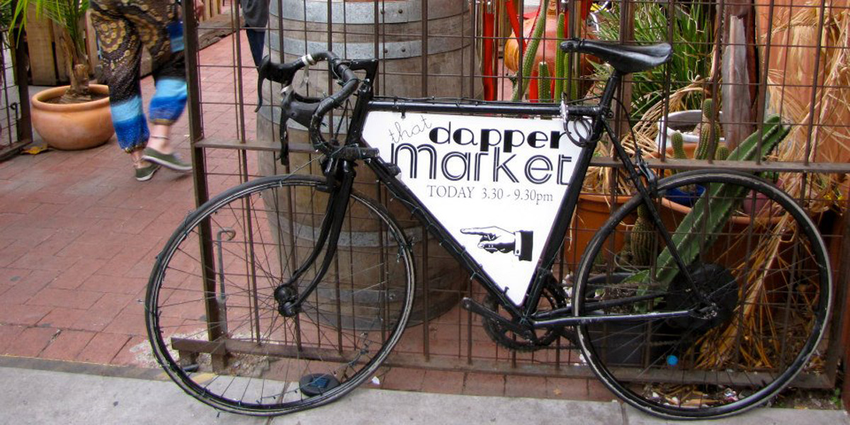 That Dapper Market is on in Bowden tomorrow.
