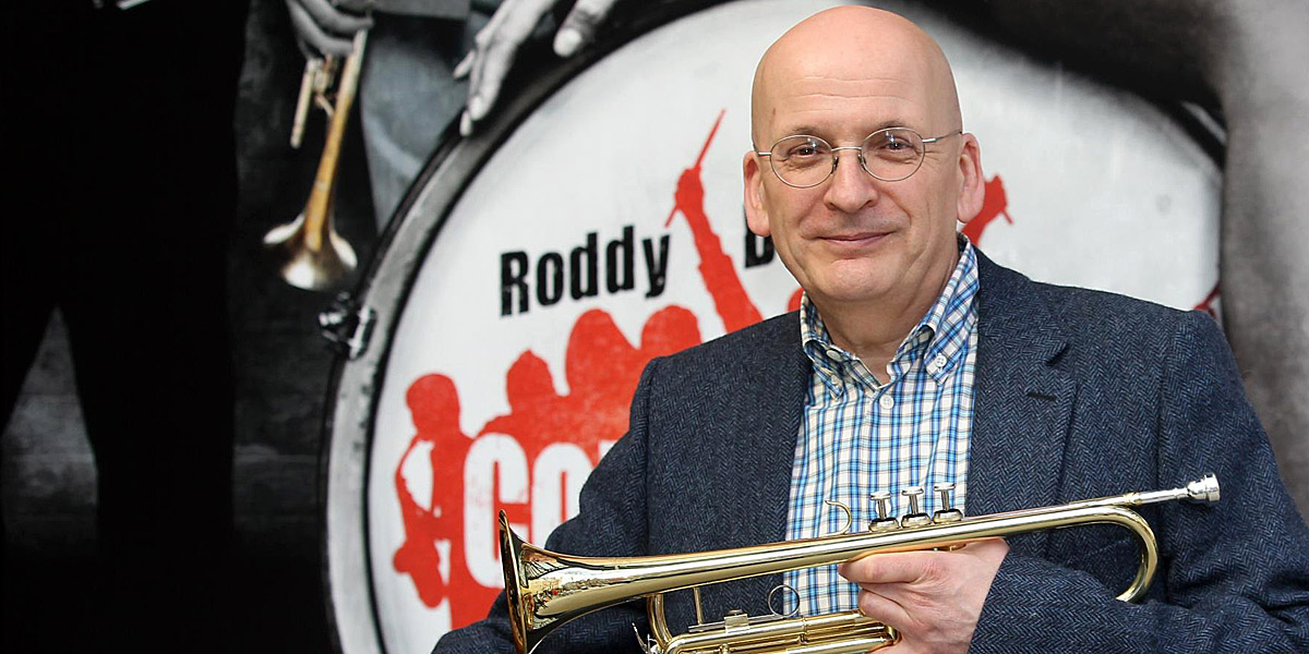 Author Roddy Doyle at the launch of new stage show The Commitments in London.