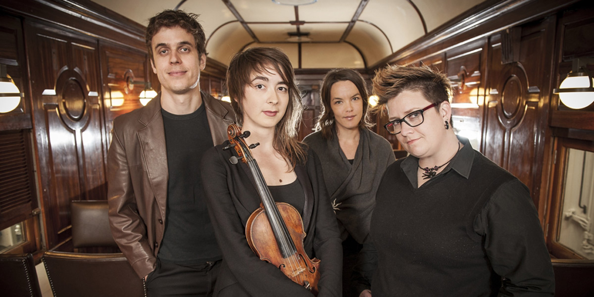 Adelaide's Zephyr Quartet. Photo: Sam Oster