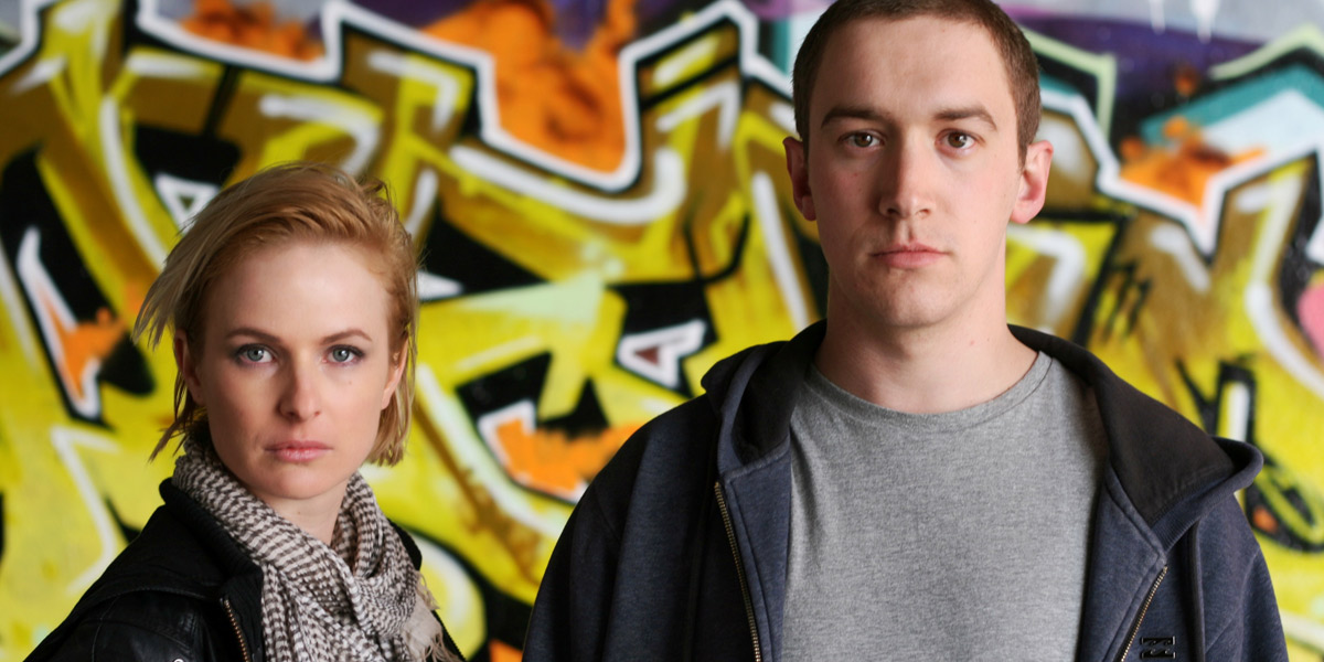 Anna Cheney as Helen and Sam Calleja as Liam. Photo: Matt Craig 
