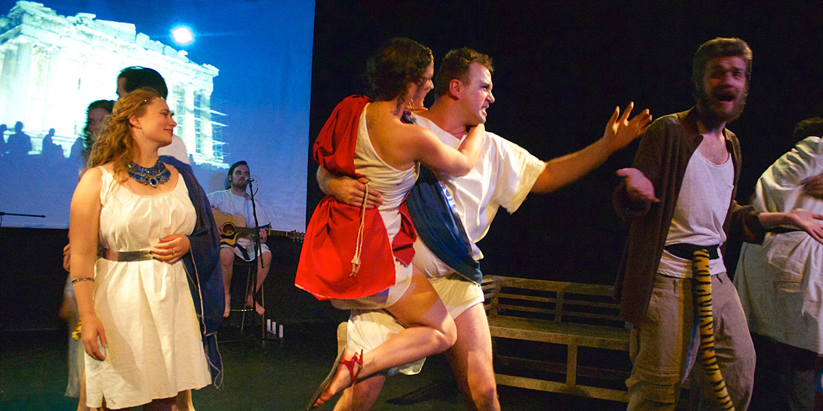 Adapt Enterprises' Lysistrata by Aristophanes. Photos: Christopher Warman