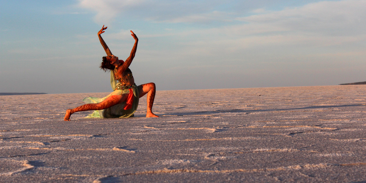 A still from short dance film Gaia, screening at The Market Shed on Holland.