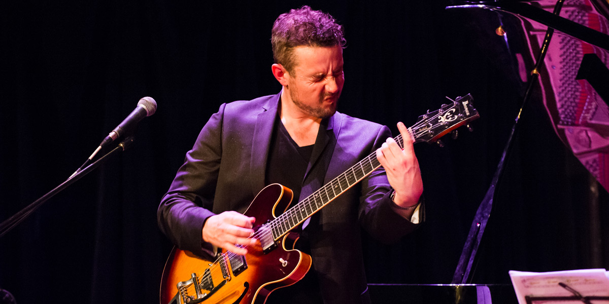 Ben Hauptmann will play at the late-night sessions in the Space Theatre on Saturday.