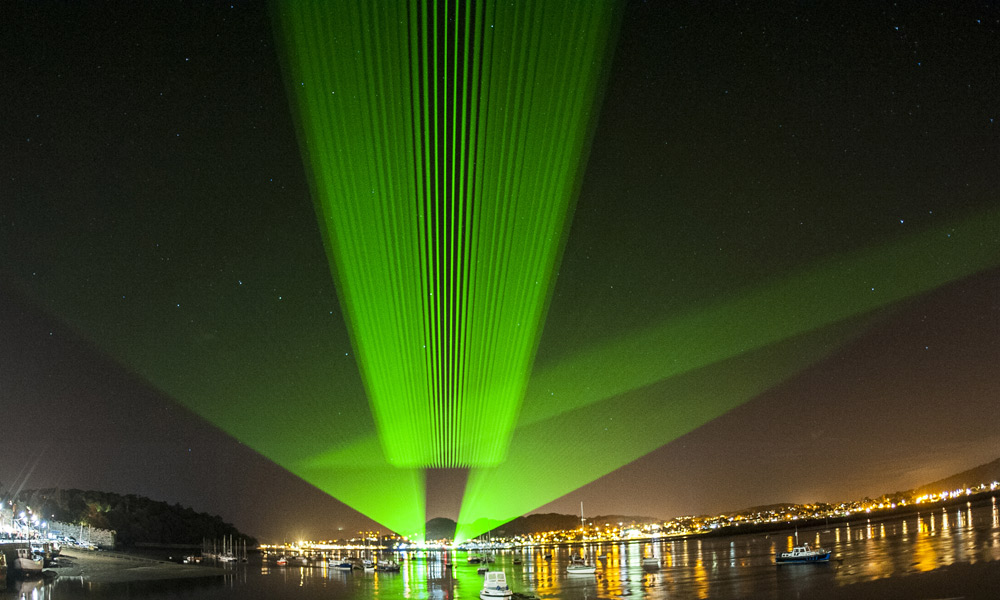 Blinc digital art. Photo: Stephen King, Adelaide Festival of Arts