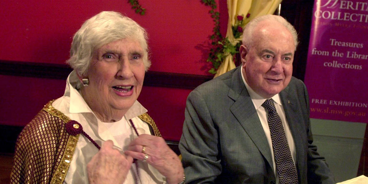 Thumbnail for Margaret and Gough Whitlam: the love story