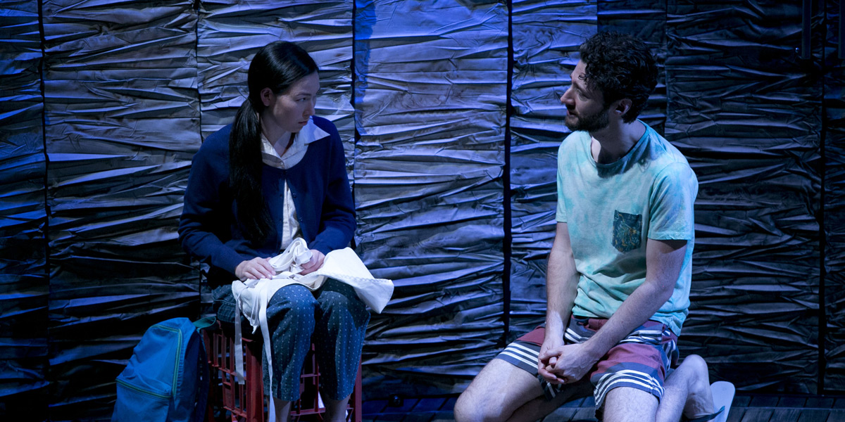 Ursula Mills and Tim Walter in Kryptonite. Photo: Lisa Tomasetti
