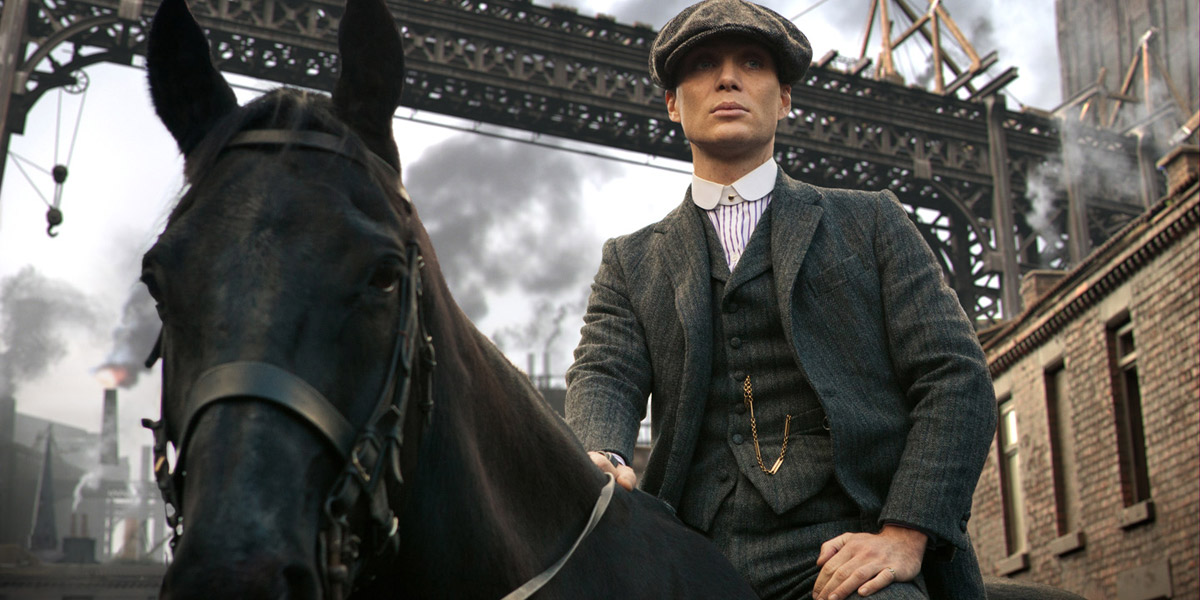 Powerful British drama: Cillian Murphy in Peaky Blinders.