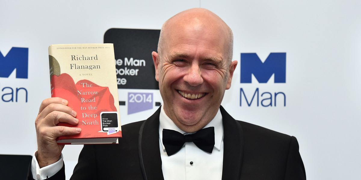Thumbnail for Richard Flanagan wins 2014 Man Booker