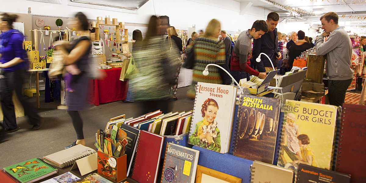 Last year's Bowerbird Design Market at the Adelaide Showground.