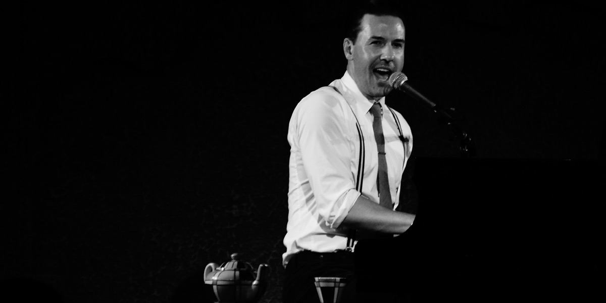 Michael Griffiths performing in his Feast Festival show 'Adolescent'. Photo Kurt Sneddon 