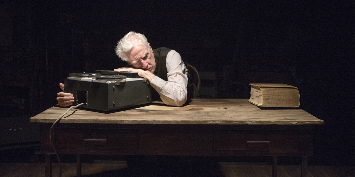 Peter Carroll in Krapp's Last Tape. Photo: Shane Ried