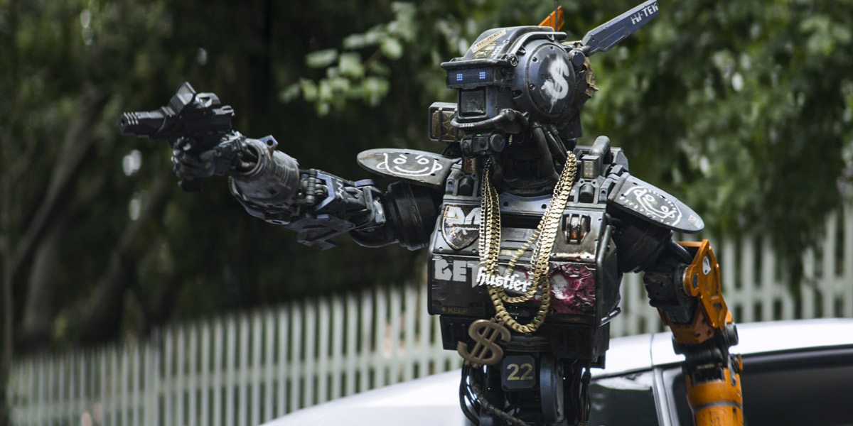 Thumbnail for Chappie falls into a droid void