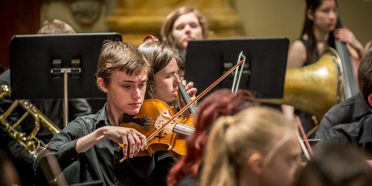 The Adelaide Youth Orchestra is playing at Elder Hall this weekend.