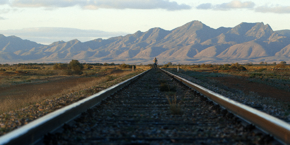 Beautiful but testing landscape: A still from Crew Cut.