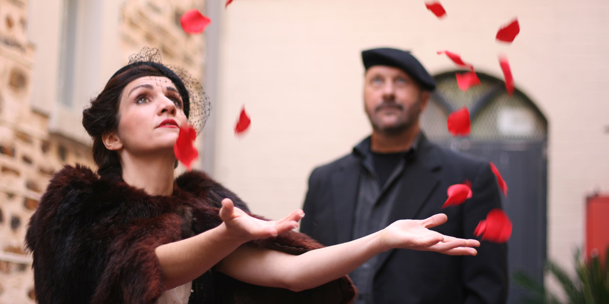 Michaela Burger and Greg Wain. Photo: Matt Craig