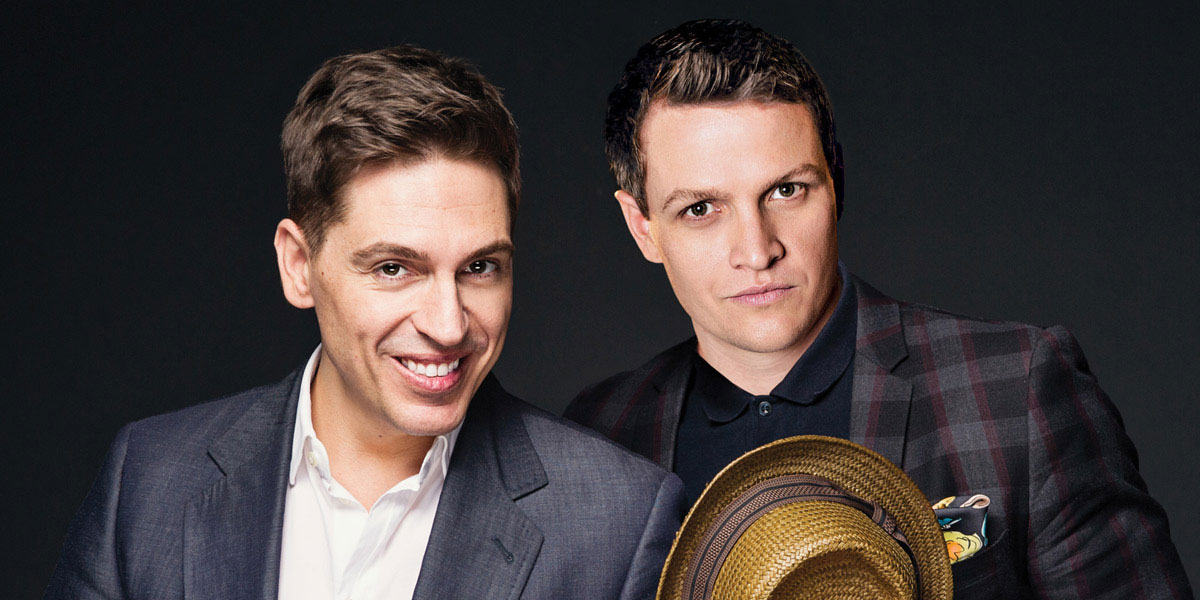 Michael Falzon (left) and Luke Kennedy.