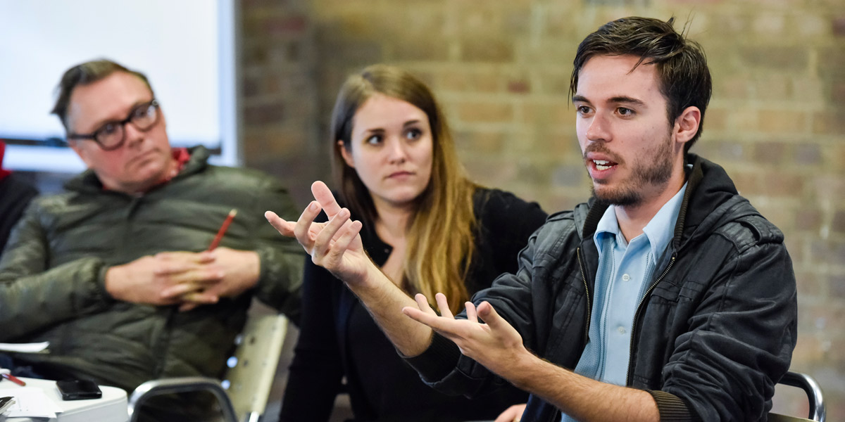 Playwright Phillip Kavanagh talks about what inspired his play Deluge. Photo: Enzo Amato
