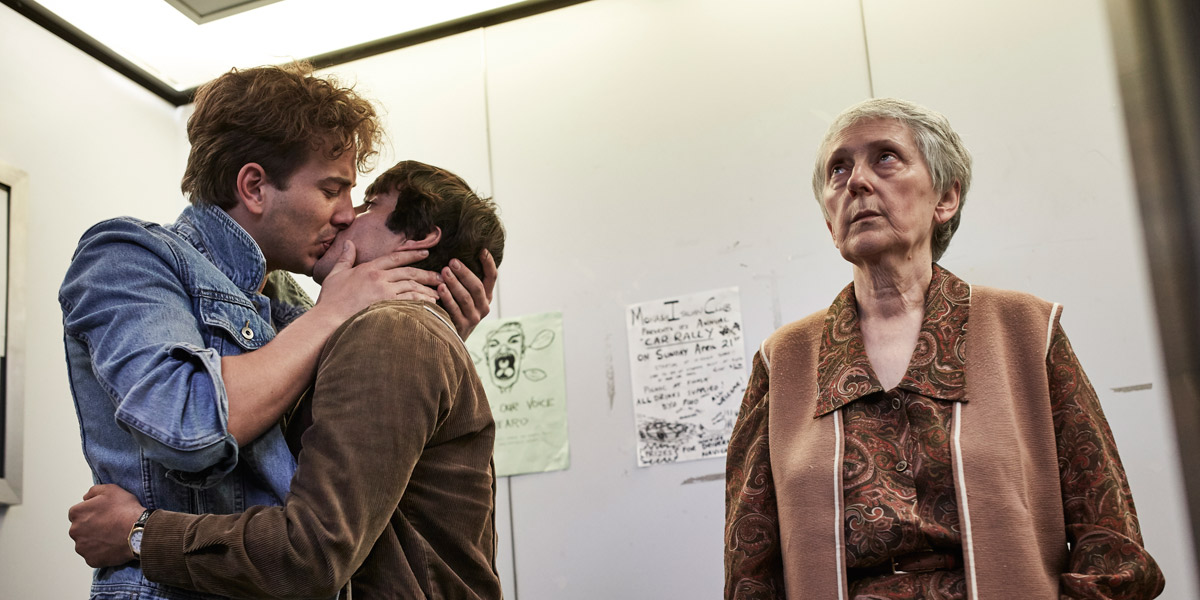Ryan Corr and Craig Scott in a scene from 'Holding the Man'. Photo: supplied