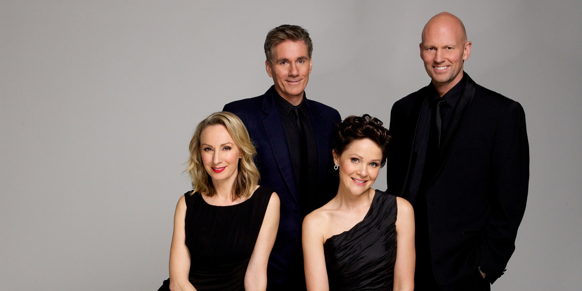 David Hobson (who was unable to perform in Adelaide), Teddy Tahu Rhodes, Lisa McCune and Greta Bradman.