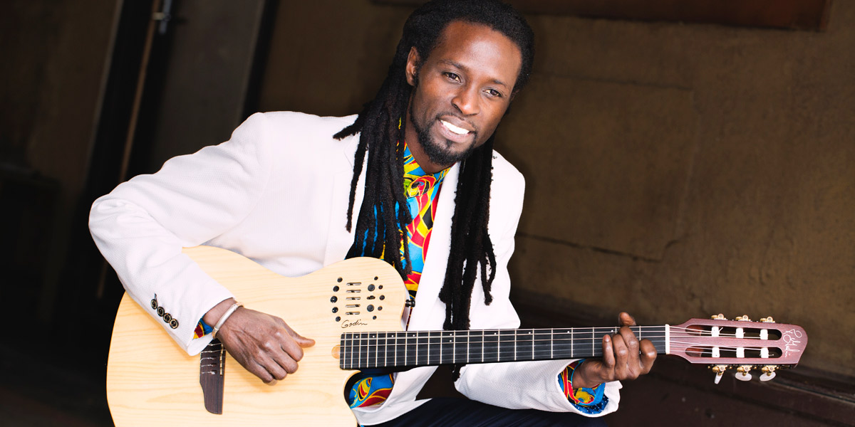 Lamine Sonko is playing at Nexus with his eight-piece band on Saturday.
