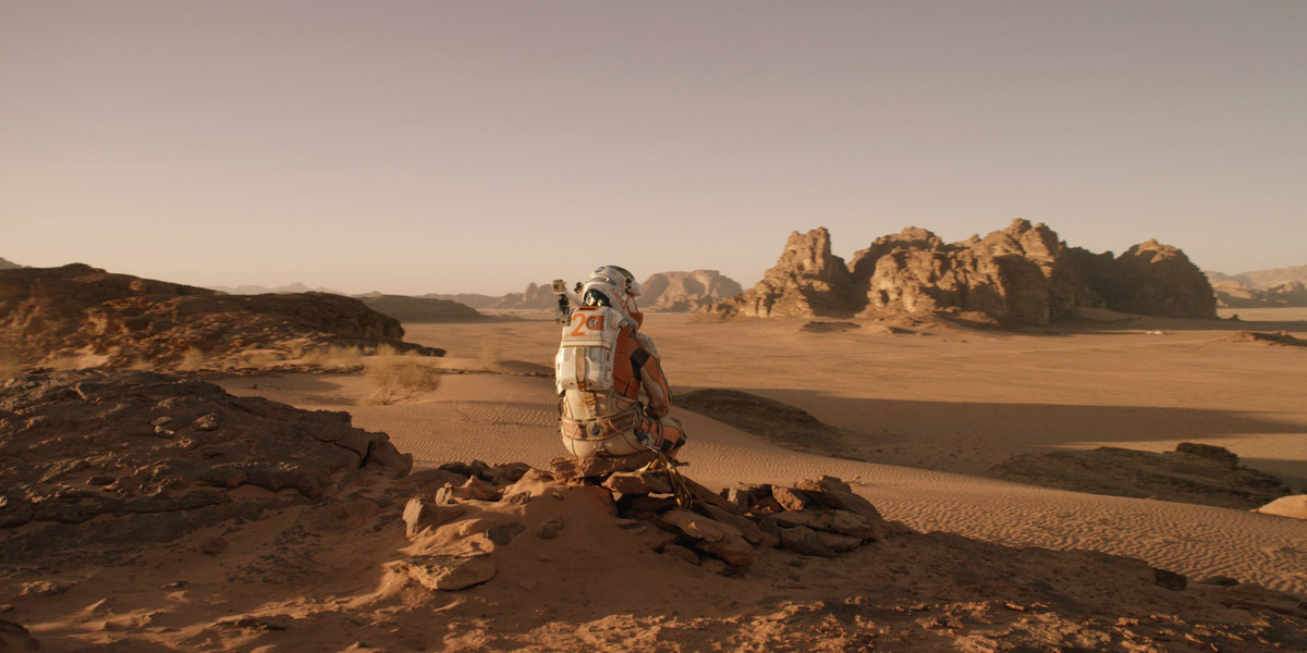 Thumbnail for The Martian: a film about the will to survive