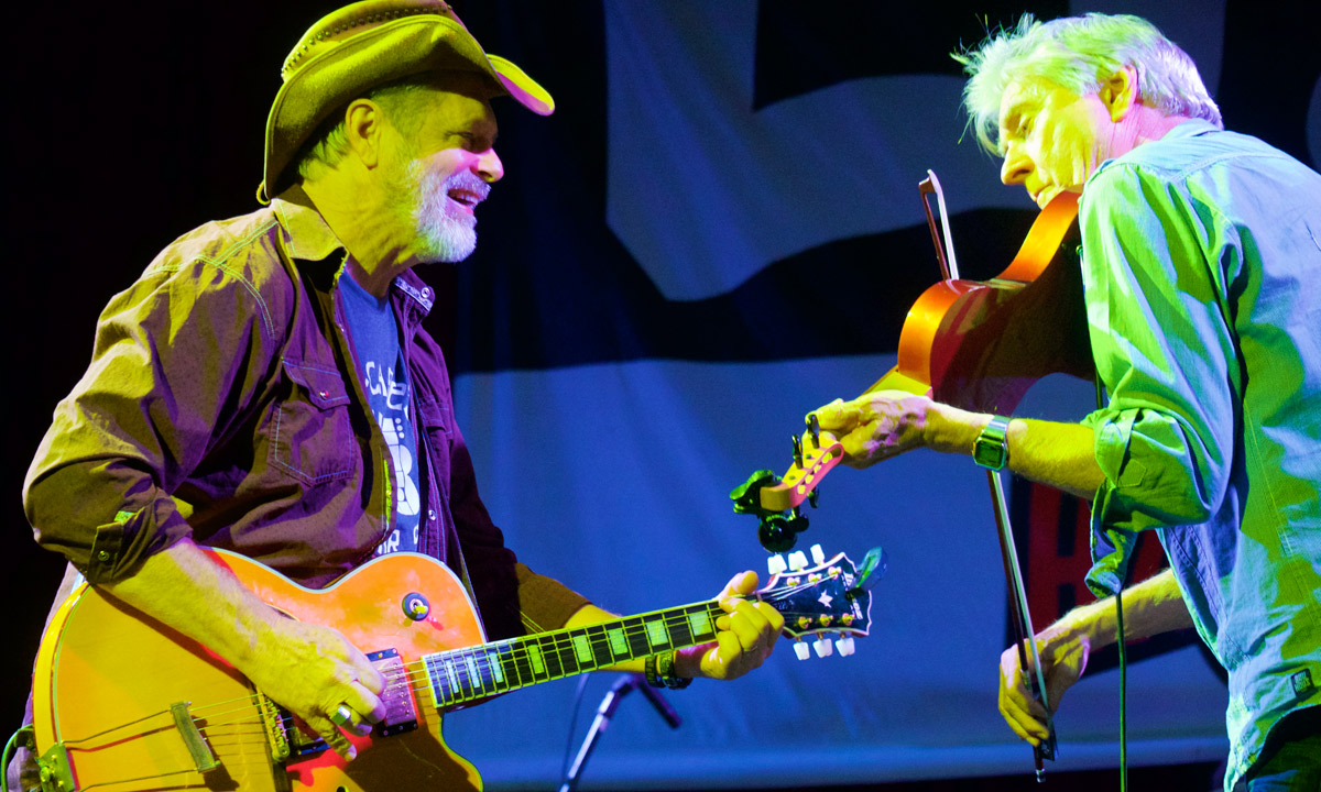 Bill Chambers and Trev Warner at the AMC Sessions. Photo: Peter Tee