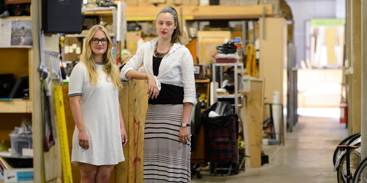 A rescue package will see Amber Cronin (left) and Erin Fowler keep The Mill running. 