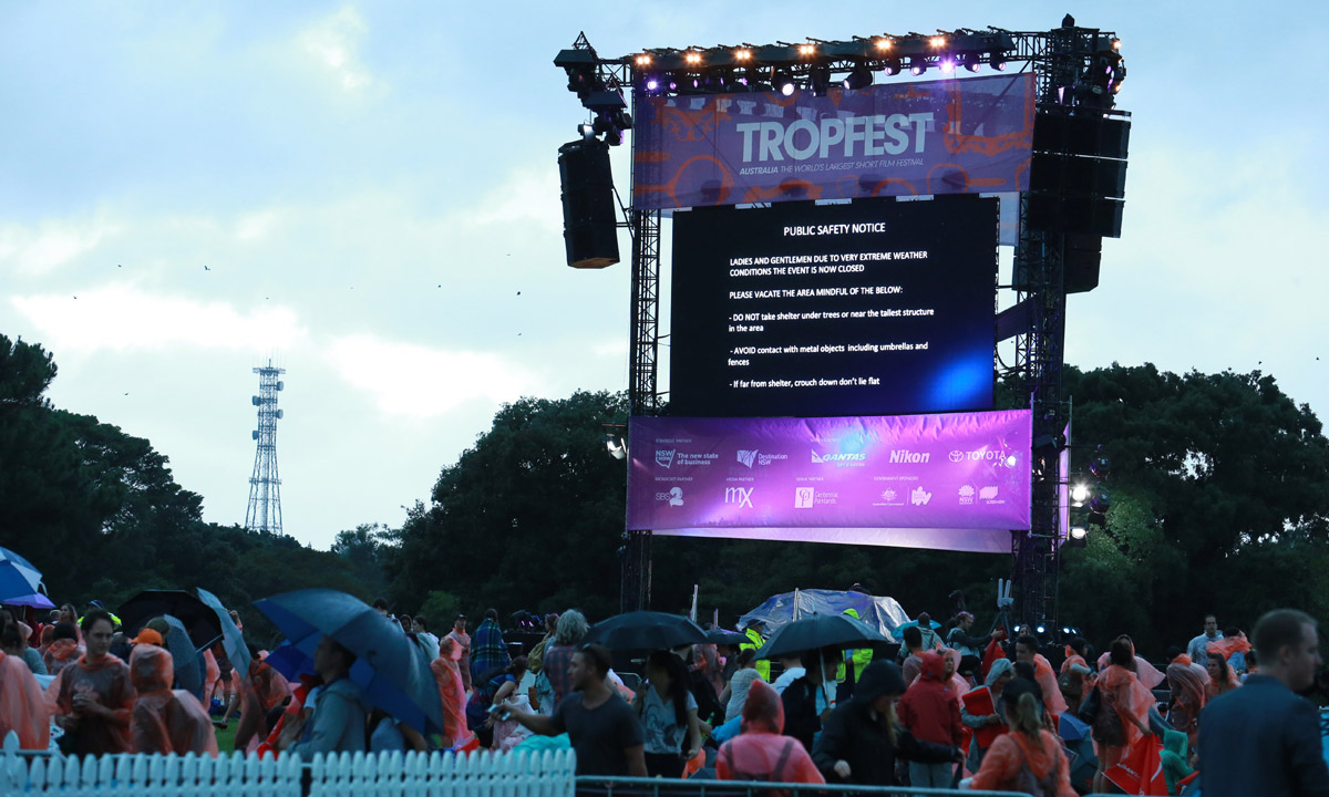 Thumbnail for Legal action launched as Tropfest cancelled
