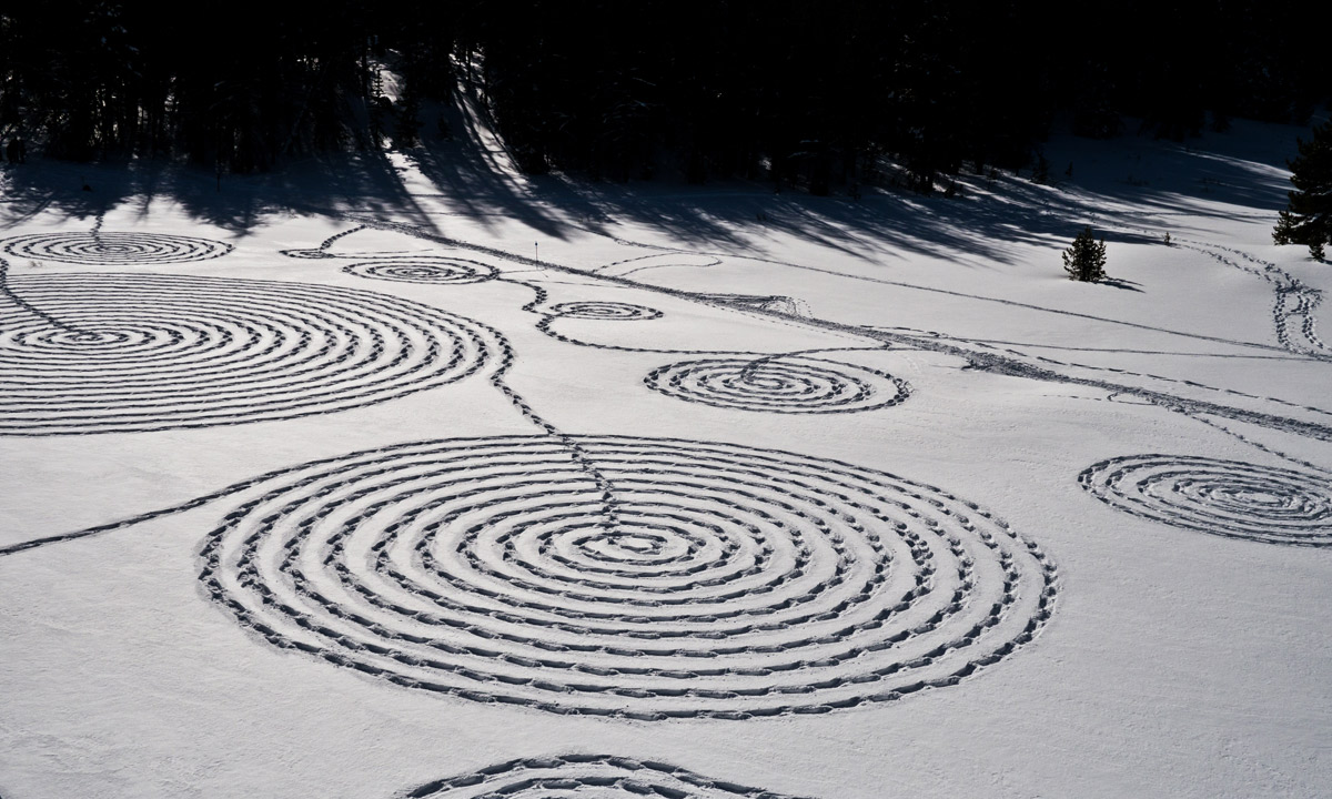 Sand circles. Photo: Cedar Beauregard/flickr