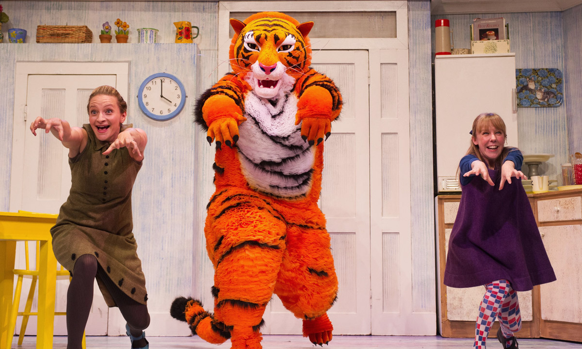 Thumbnail for Hungry tiger a bit tired for modern kids