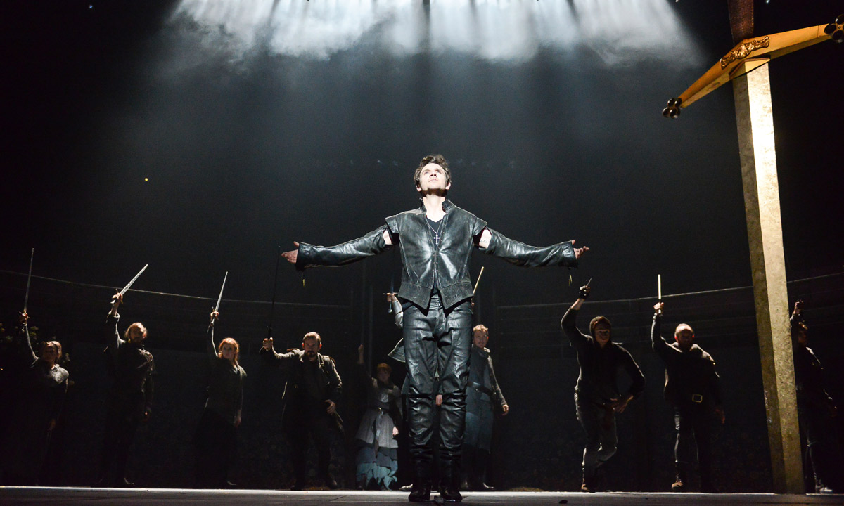 Matthew Pidgeon as James II. Photo: Robert Day / Adelaide Festival