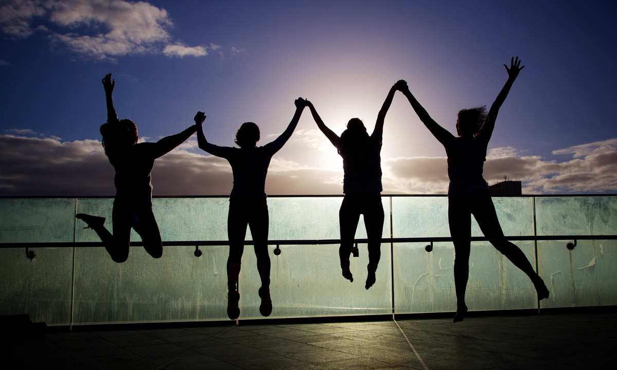 Dancing from dawn. Photo: At First Light