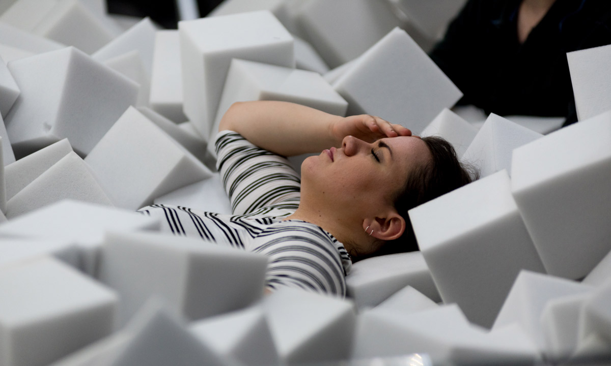 Deluge: Drowning in a flood of information. Photo: Che Chorley