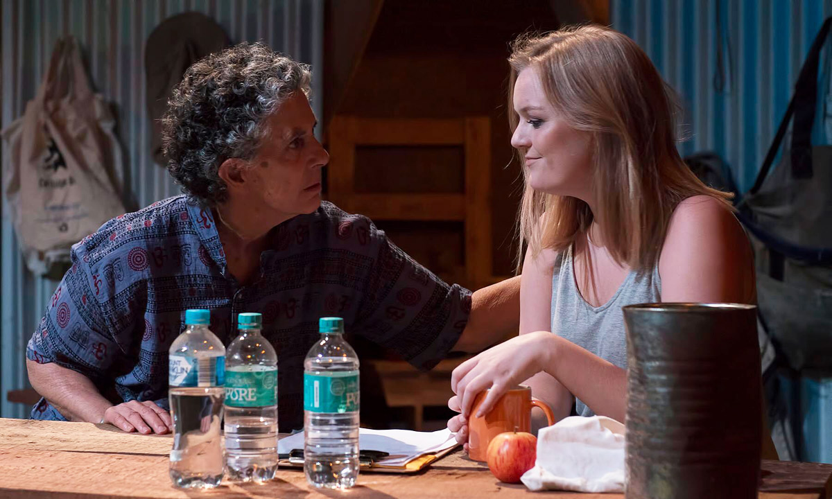 Susan Nelle and Ellie McPhee in The Peach Season.