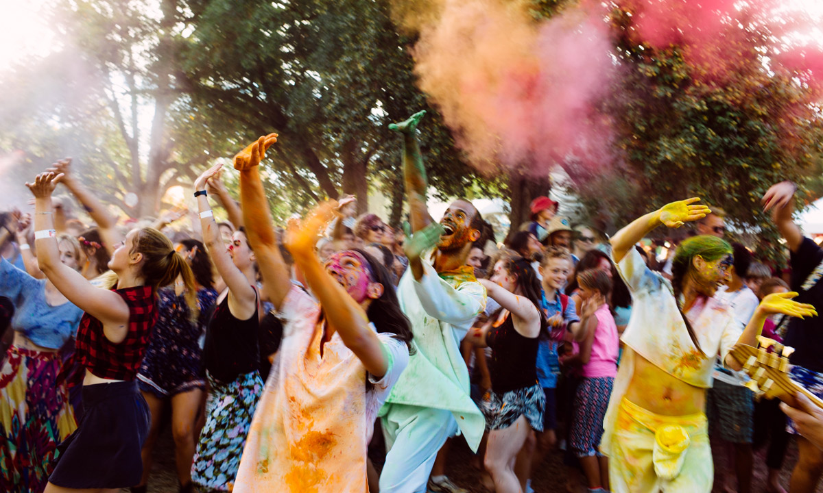 Unified in a feeling of joy at WOMADelaide. Photo: Ben McGee
