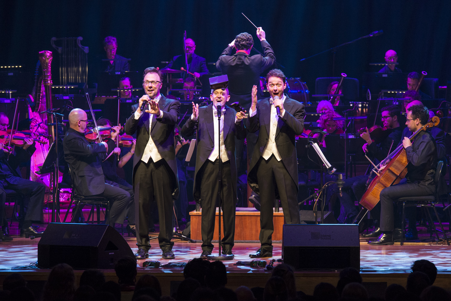 Tripod performing This Gaming Life with the Melbourne Symphony Orchestra.