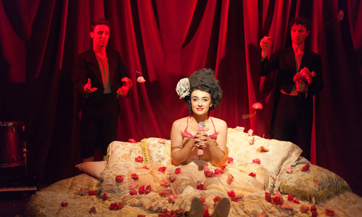Sheridan Harbridge as Marie Duplessis. Photo: Louis Dillon Savage