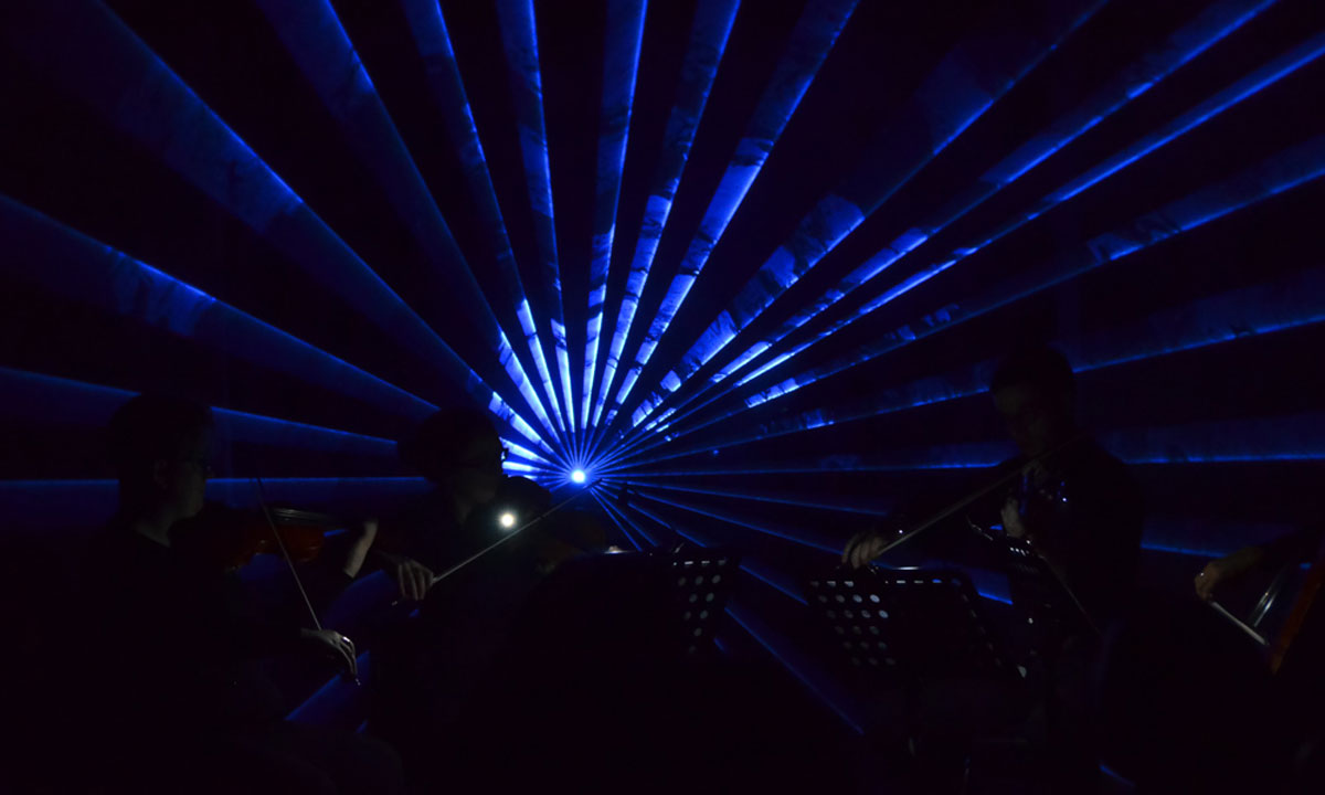 Zephyr Quartet's Between Light. Photo: Heath Britton