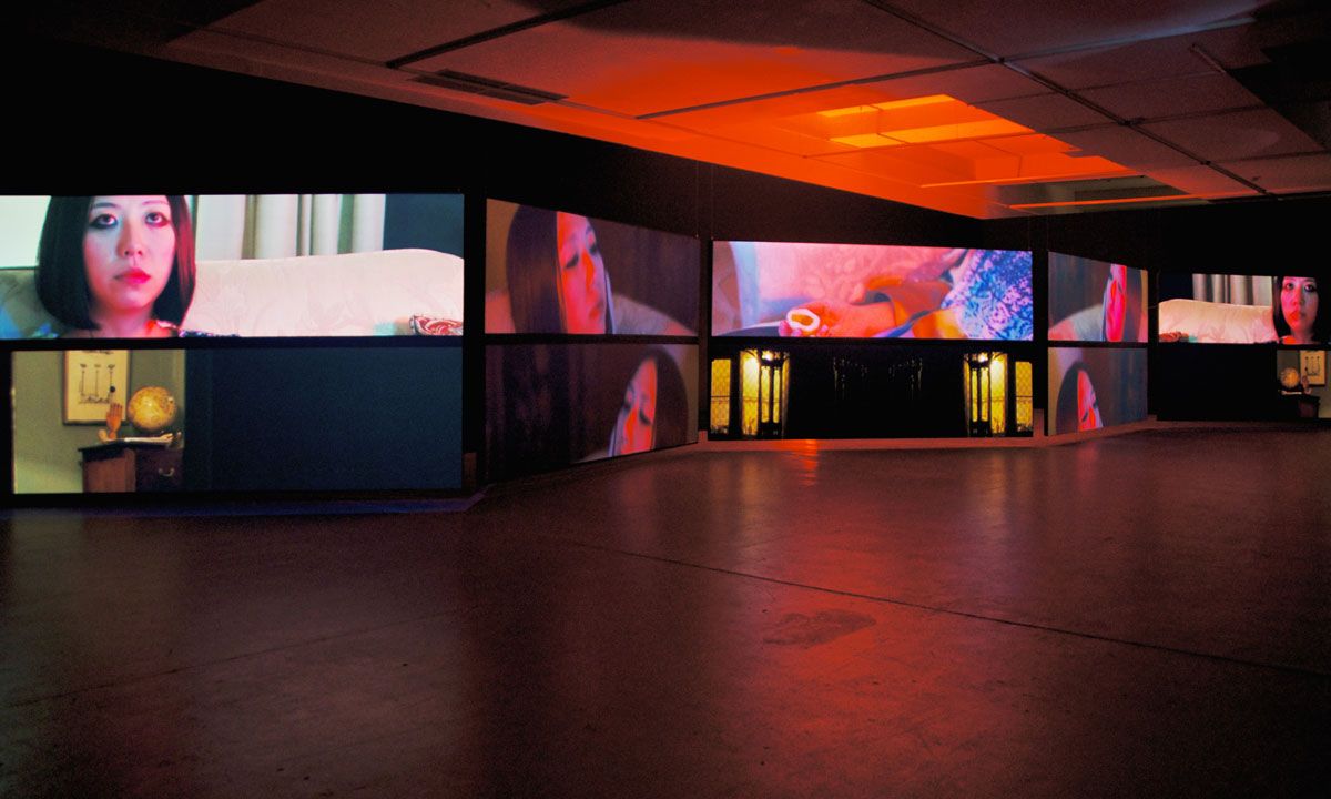 Brie Trennery’s Total Field installation at AEAF last year. Photo: Alex Lofting