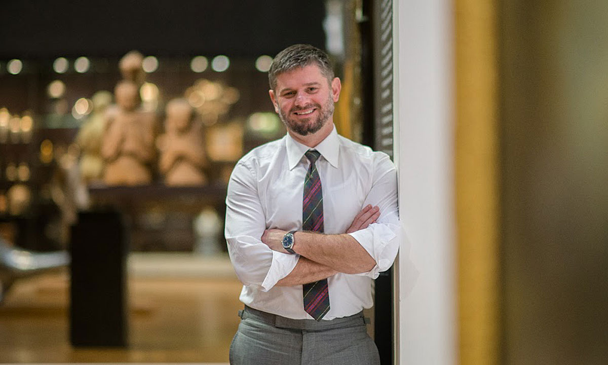 Nick Mitzevich: the best art opens a door that I didn’t think existed. Photo: Nat Rogers
