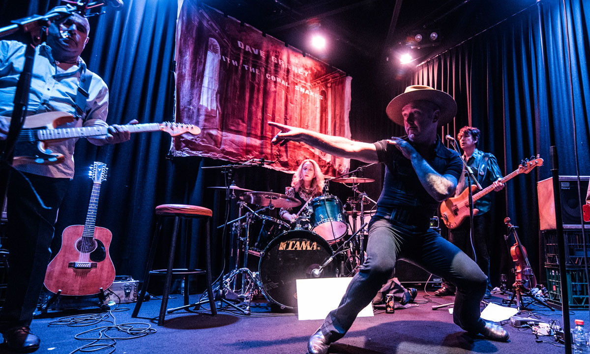 Dave Graney ’n’ the Coral Snakes are playing at Semaphore Music Festival.