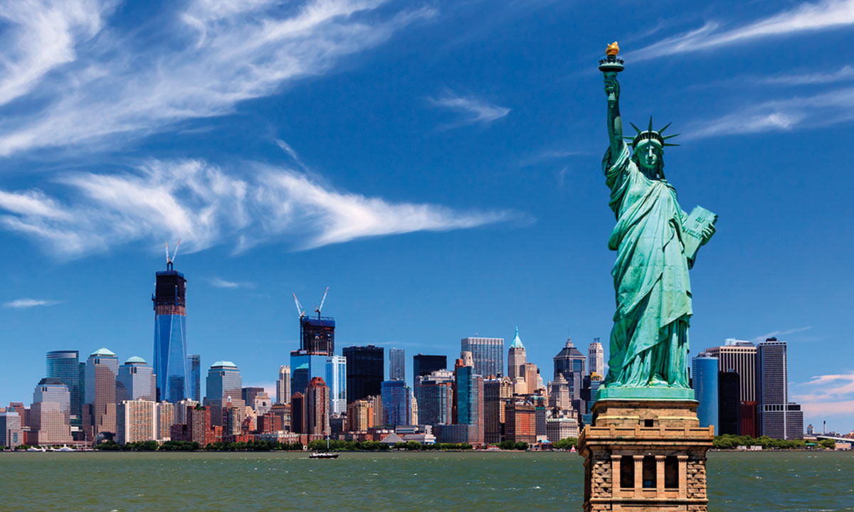 New York's Statue of Liberty - from Post-Cards From Around the World is at the Royal Adelaide Show.