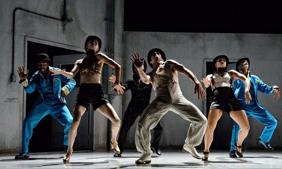 Dance-theatre work Betroffenheit. Photo: Michael Slobodian