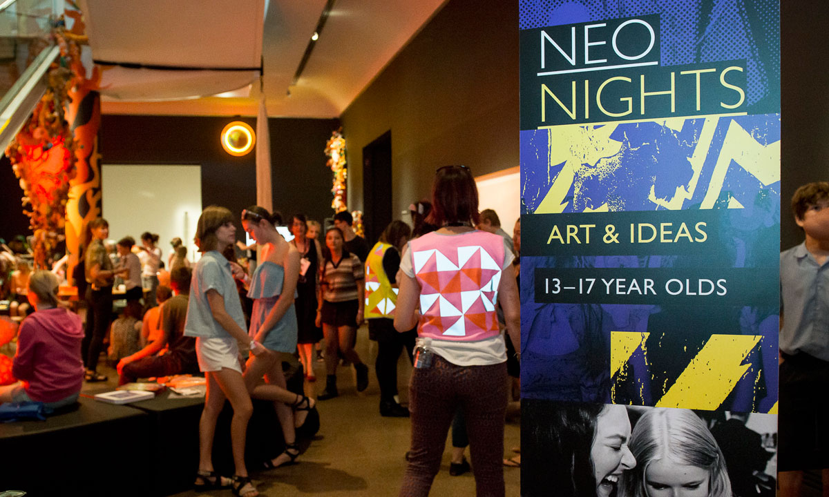 One of this year's Neo events at the Art Gallery of SA.