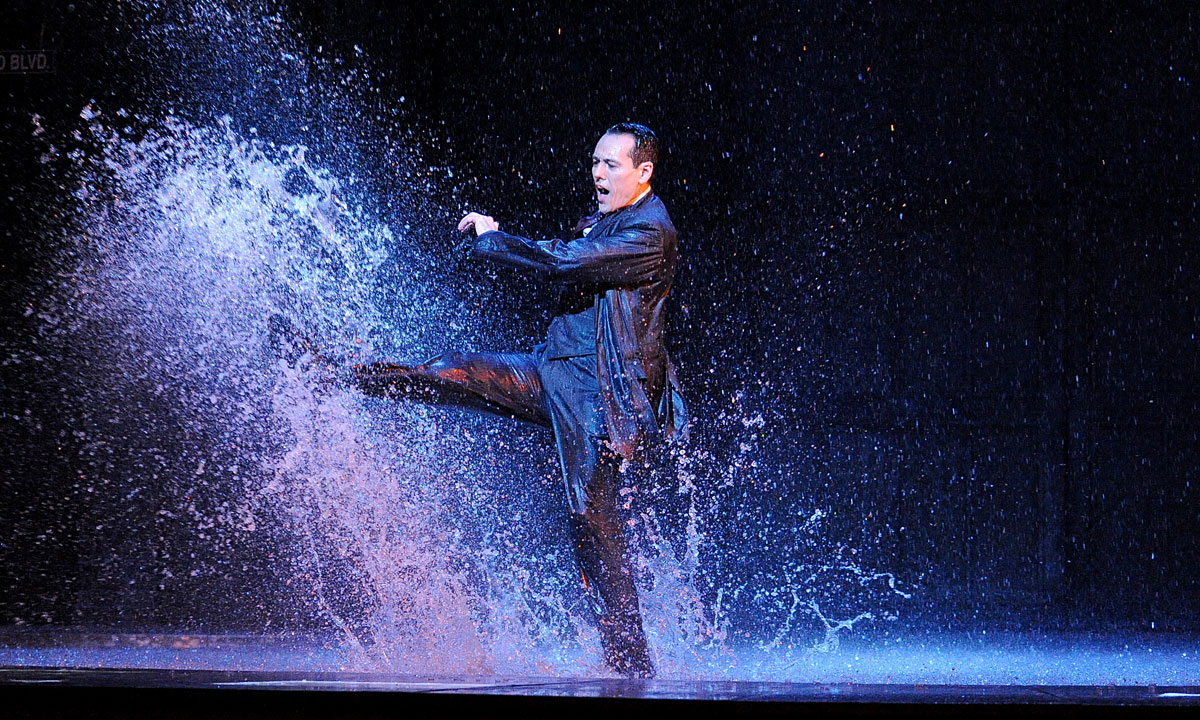Grant Almirall in Singin' in the Rain. Photo: Lindsey Kearney