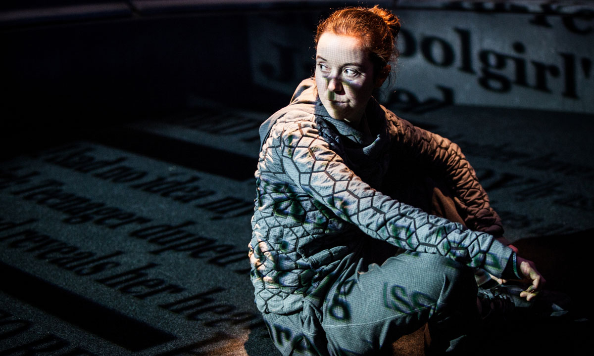 Amy McAllister in Scorch. Photo: Ciaran Bagnall