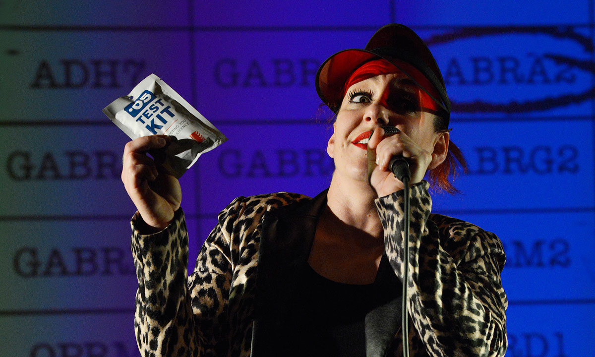 Jess Love in bingo mode. Photo: Brig Bee 