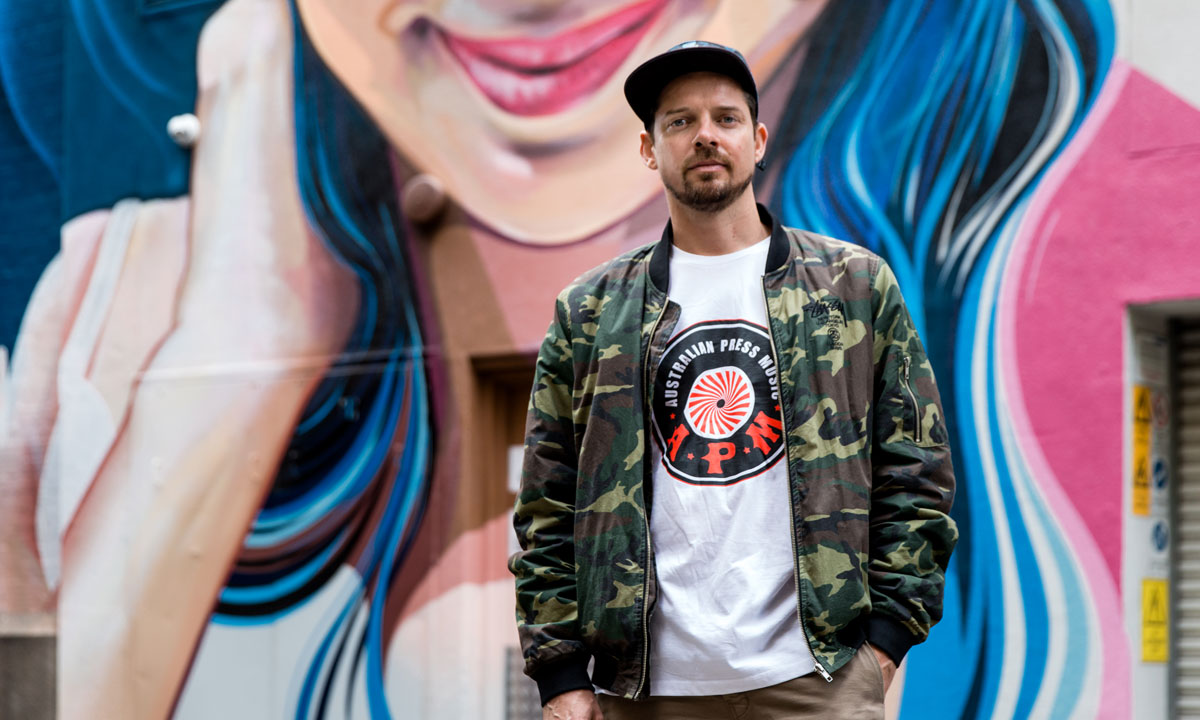 Wonderwalls artistic director Joel van Moore, aka Vans the Omega.