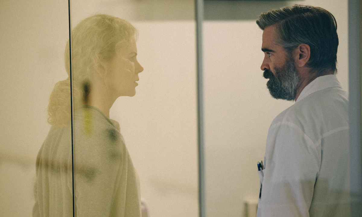 Nicole Kidman and Colin Farrell in 'The Killing of a Sacred Deer'.