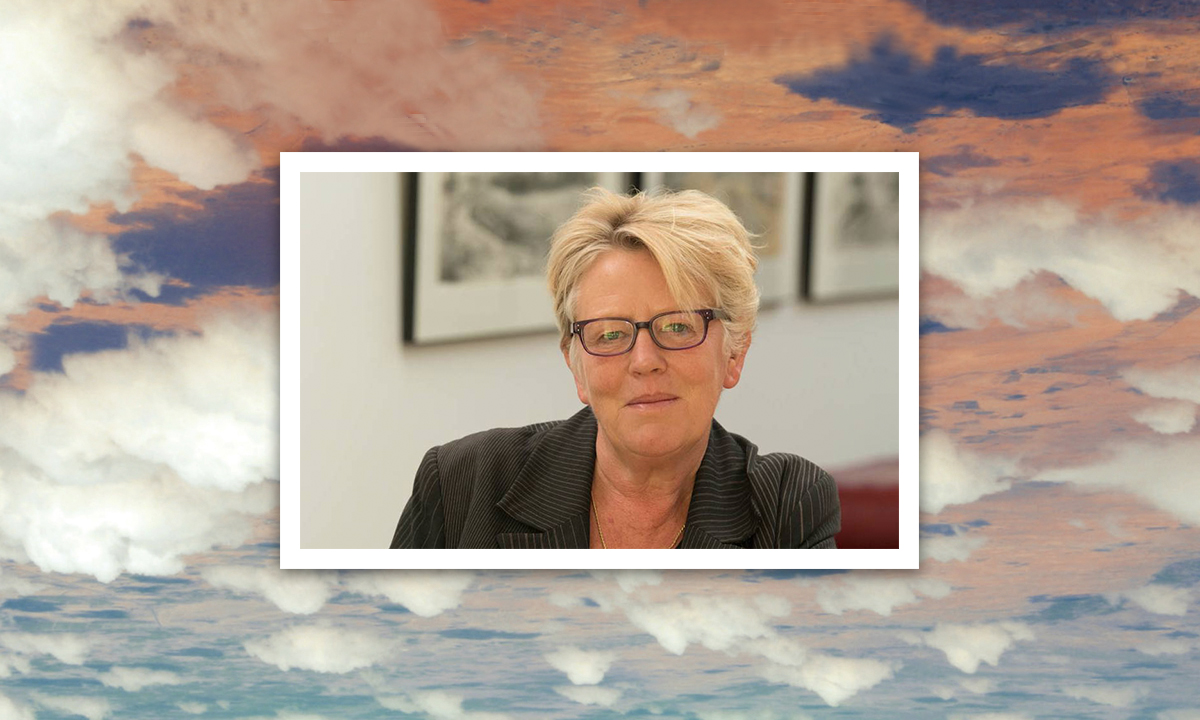 Author Sally Abbott ... 'I didn't think I'd be a creative writer'.